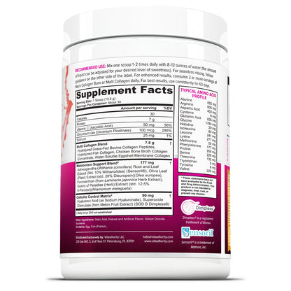 Multi Collagen Burn Powder - With SOD B Dimpless