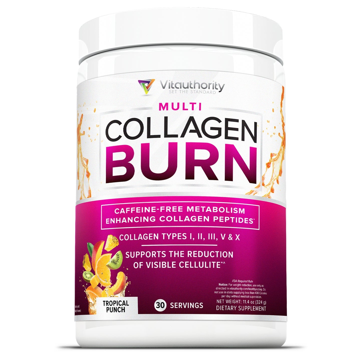 Multi Collagen Burn Powder - With SOD B Dimpless
