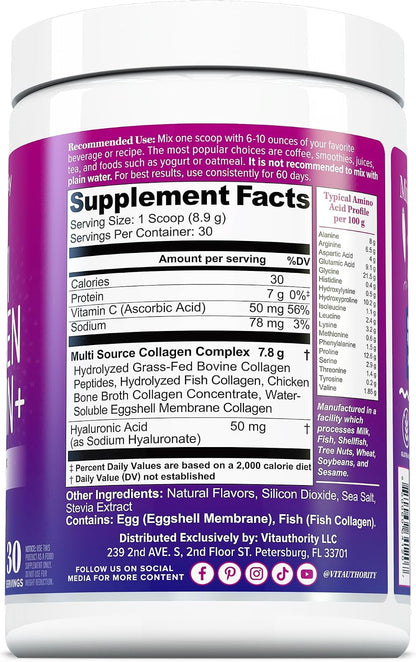 Multi Collagen Protein | Peptides Protein Powder