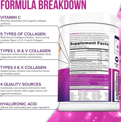 Multi Collagen Protein | Peptides Protein Powder
